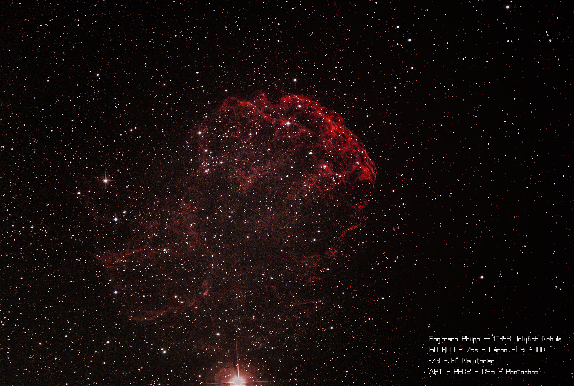 IC443 Jellyfish Nebula