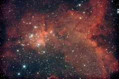 IC 1805 NGC 896 Herznebel