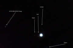 Uranus mit Monden vom 31.10.2016
