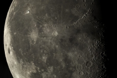 Abnehmender Mond vom 24.08.2016